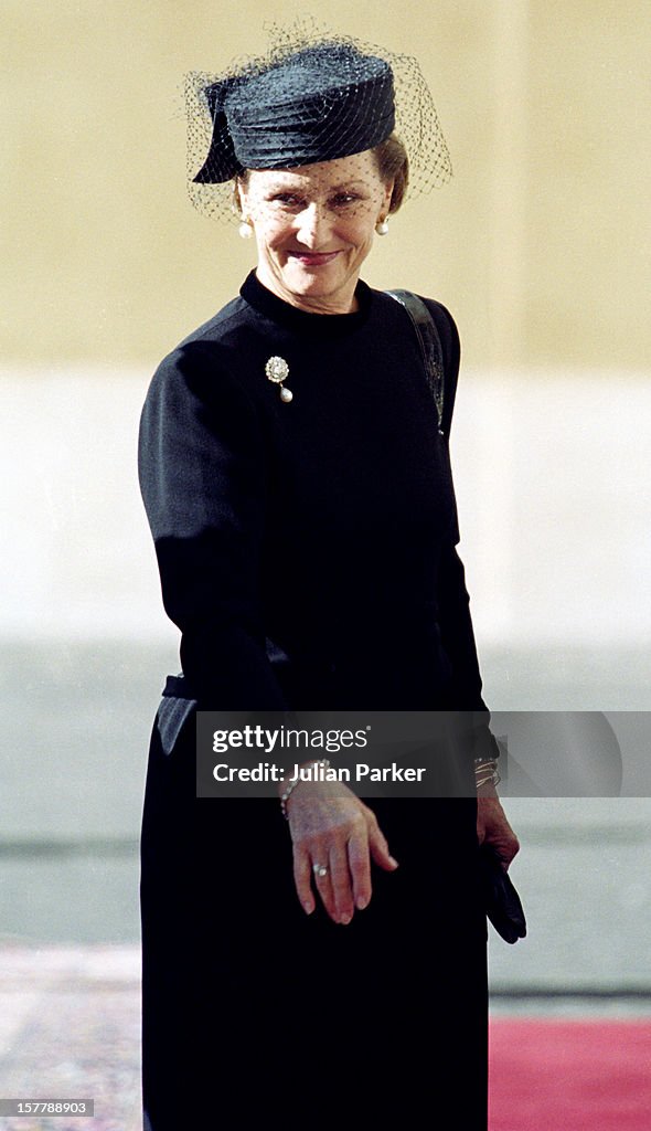 King Harald & Queen Sonja Of Norway Visit Italy