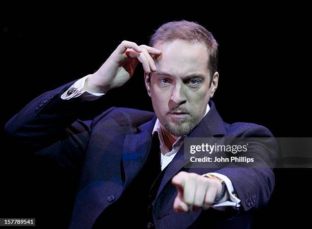 Derren Brown Stars In His New Show Svengali At The Shaftesbury Theatre In London.