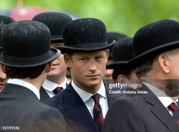 Prince William & Prince Harry Attend The Combined Cavalry Old Comrades Association Annual Parade In Hyde Park, London.