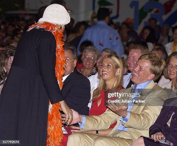 Crown Prince Willem Alexander & Crown Princess Maxima Of Holland Visit Aruba, During Their Visit To The Dutch Antilles.The Couple Visited The Dutch...