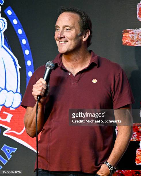 Comedian Jay Mohr performs at The Ice House Comedy Club on July 28, 2023 in Pasadena, California.