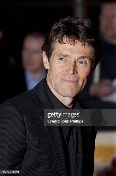 Willem Dafoe Attending The Premiere Of John Carter, At The Bfi South Bank Cinema In London.