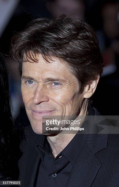 Willem Dafoe Attending The Premiere Of John Carter, At The Bfi South Bank Cinema In London.