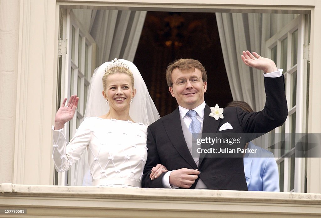 Wedding Of Prince Johan Friso & Mabel Wisse Smit