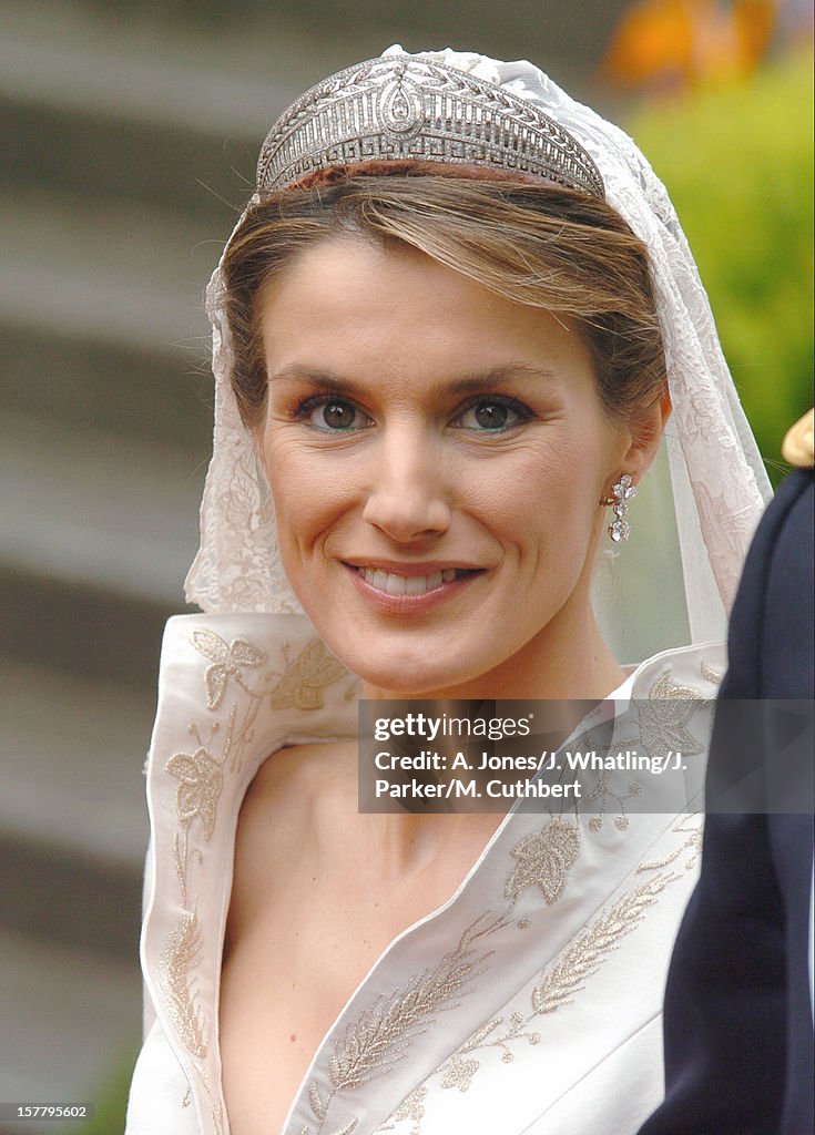 The Wedding Of Crown Prince Felipe & Letizia Ortiz Rocasolano