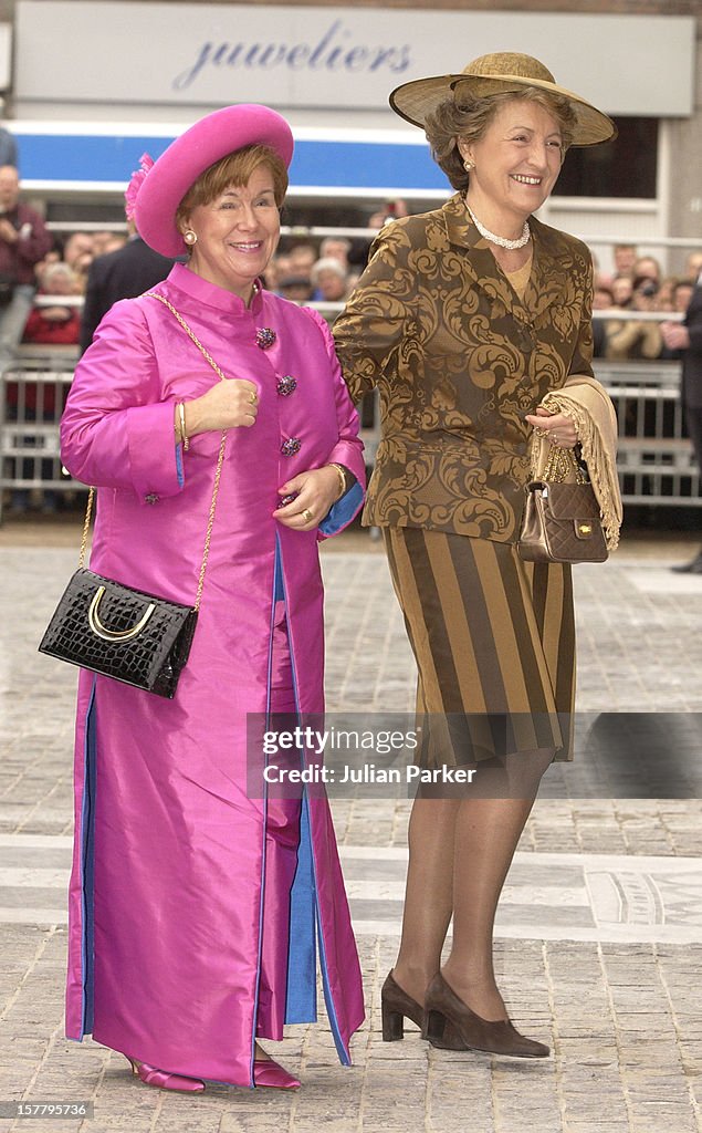 Civil Wedding Of Prince Johan Friso & Mabel Wisse Smit