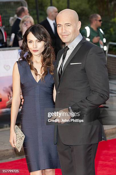 Billy Zane And Jasmina Hdagha Attend The World Premiere Of The 'Titanic 3D' At The Royal Albert Hall. London.