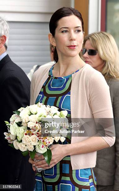 Crown Prince Frederik & Crown Princess Mary Of Denmark 2-Week Visit To Australia. Mary Visited The Australian Cancer Research Foundation At Westmead...