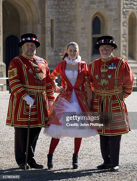 Yeoman John Keohane And Phil Wilson With Designs Modelled By Mash Models. Beefeater 24 Gin And The Design Museum Have Helped To Commission Fashion...