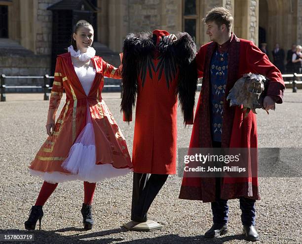 Designs Modelled By Mash Models. Beefeater 24 Gin And The Design Museum Have Helped To Commission Fashion Students To Re-Interpret One Of London'S...