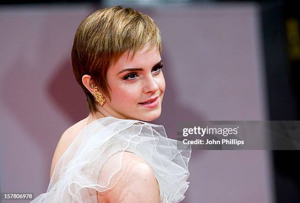 Emma Watson Arriving At The 2011 Orange British Academy Film Awards At The Royal Opera House, Covent Garden, London.