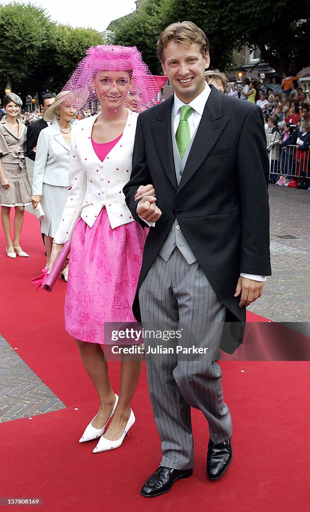 Prince Pieter-Christiaan & Anita Van Eijk Wedding In Noordwijk