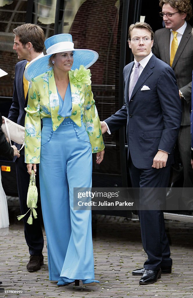 Prince Pieter-Christiaan & Anita Van Eijk Civil Wedding Ceremony In Apeldoorn