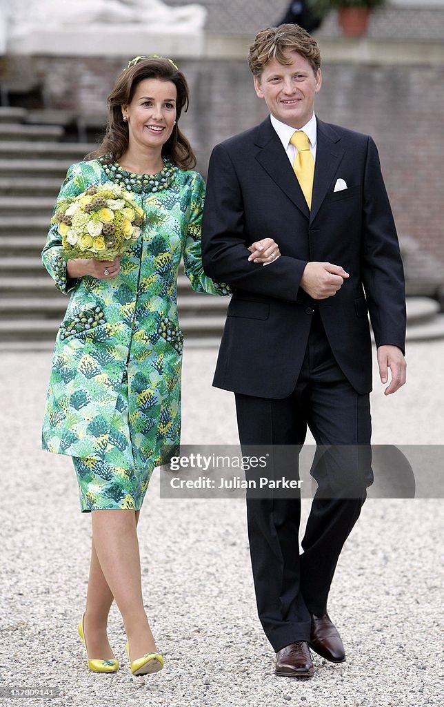 Prince Pieter-Christiaan & Anita Van Eijk Civil Wedding Ceremony In Apeldoorn