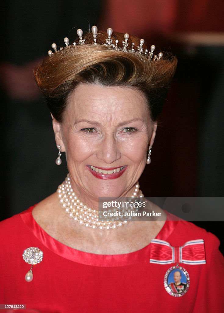 King Harald & Queen Sonja Of Norway State Visit To Switzerland