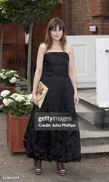 Daisy Bates Arriving At The English National Ballet Summer Party At The Orangery, Kensington Gardens, London.