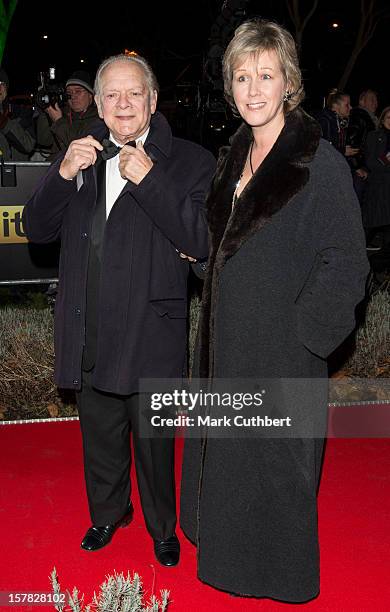 Gill Hinchcliffe and David Jason attend the Sun Military Awards at Imperial War Museum on December 6, 2012 in London, England.