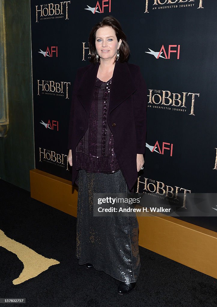 "The Hobbit: An Unexpected Journey" New York Premiere Benefiting AFI - Red Carpet And Introduction