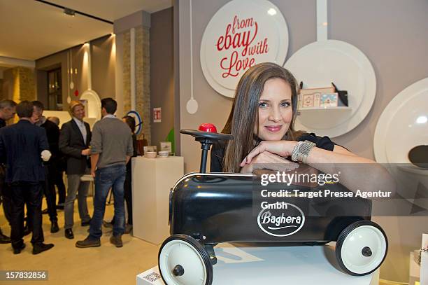 Dana Schweiger attends the Ebay Pop-Up Store opening at Oranienburger Strasse on December 6, 2012 in Berlin, Germany.