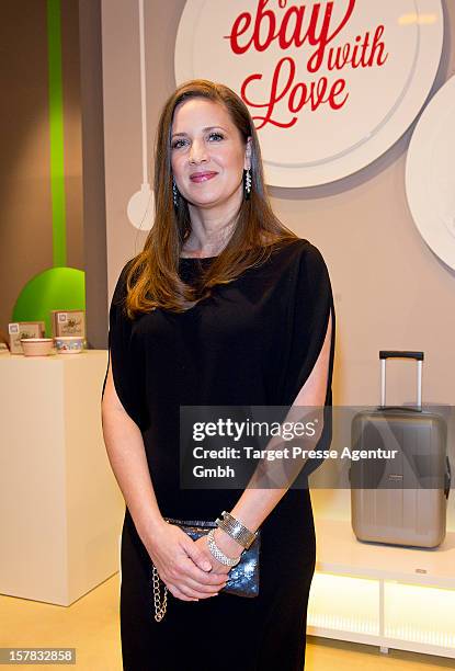 Dana Schweiger attends the Ebay Pop-Up Store opening at Oranienburger Strasse on December 6, 2012 in Berlin, Germany.