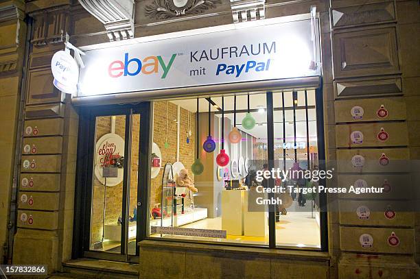 The new Ebay Pop-Up Store at Oranienburger Strasse on December 6, 2012 in Berlin, Germany.