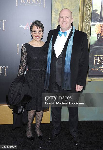 Peter Hambleton attends "The Hobbit: An Unexpected Journey" New York premiere benefiting AFI at Ziegfeld Theater on December 6, 2012 in New York City.