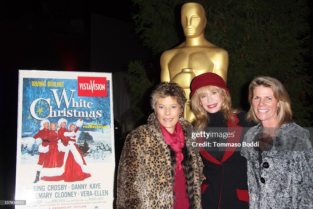 Academy Of Motion Picture Arts And Sciences' Presents It's A "White Christmas" At Oscars Outdoors