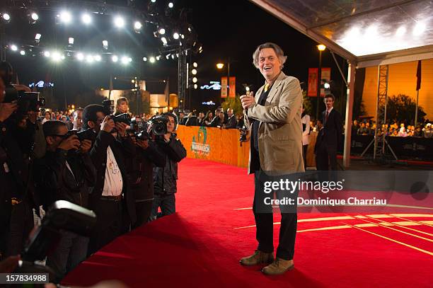 Director Jonathan Demme arrives at his tribute during the 12th International Marrakech Film Festival on December 6, 2012 in Marrakech, Morocco.