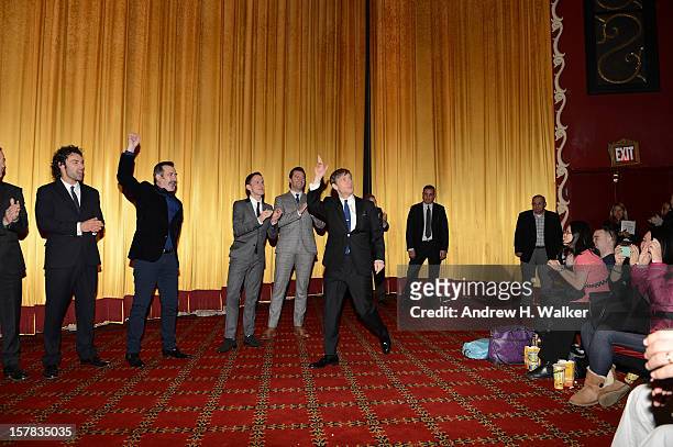 Actor Martin Freeman and the cast of The Hobbit attend "The Hobbit: An Unexpected Journey" New York premiere benefiting AFI at Ziegfeld Theater on...
