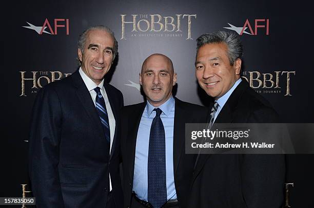 Chairman and CEO of MGM Gary Barber, President of Warner Bros. Pictures Group Jeff Robinov, and President of Warner Bros. Home Entertainment Group...