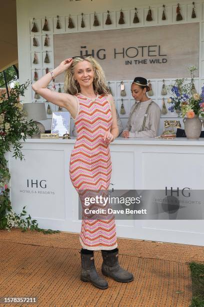 Portia Freeman attends the IHG Hotels "In The Wild" event at Wilderness Festival, presented by IHG Hotels & Resorts, at Cornbury Park on August 5,...