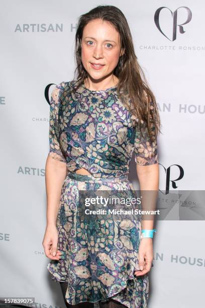 Chiara de Rege attends Charlotte Ronson And Artisan House Handbag Launch Event at Toy Restaurant on December 6, 2012 in New York City.