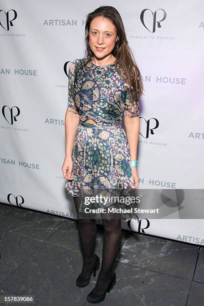 Chiara de Rege attends Charlotte Ronson And Artisan House Handbag Launch Event at Toy Restaurant on December 6, 2012 in New York City.