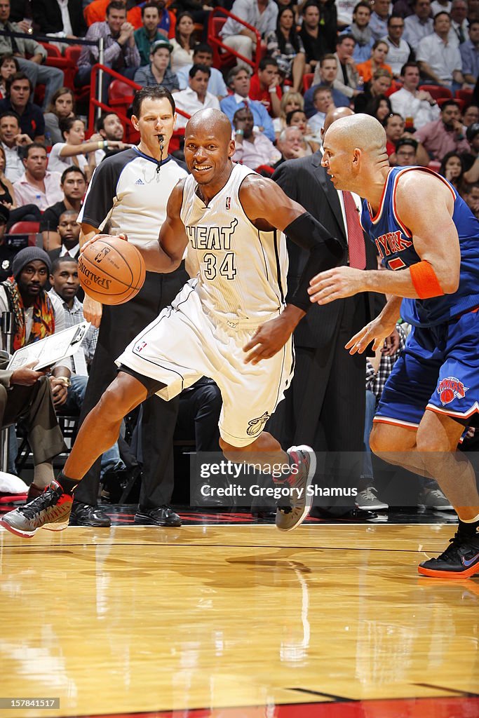 New York Knicks v Miami Heat