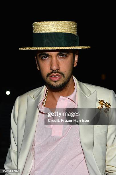 Cassidy attends the amfAR Inspiration Miami Beach Party on December 6, 2012 in Miami Beach, United States.