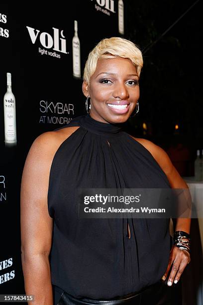 Personality Nene Leakes attends Voli Light Vodka's Holiday Party hosted by Fergie Benefiting Cellphones for Soldiers at SkyBar at the Mondrian Los...