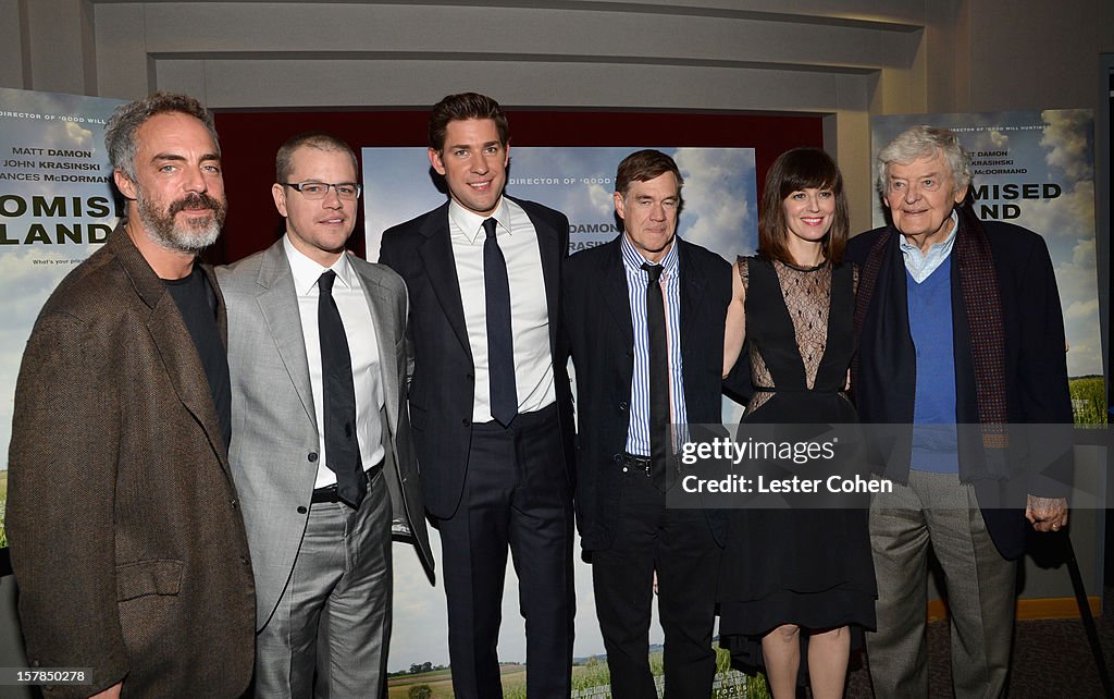 "Promised Land" - Los Angeles Premiere - Red Carpet