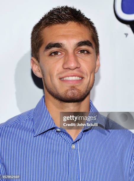 Hector Jimenez attends the STiKS ARCADE for Hurricane Sandy Relief at Boulevard 3 on December 6, 2012 in Los Angeles, California.