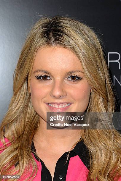 Ali Fedotowsky attends the Voli Lights Vodka benefit at SkyBar at the Mondrian Los Angeles on December 6, 2012 in West Hollywood, California.