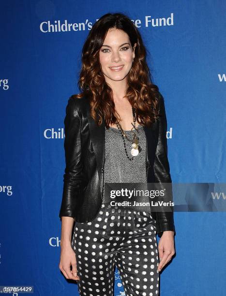 Actress Michelle Monaghan attends the Children's Defense Fund's 22nd annual "Beat the Odds" Awards at the Beverly Hills Hotel on December 6, 2012 in...