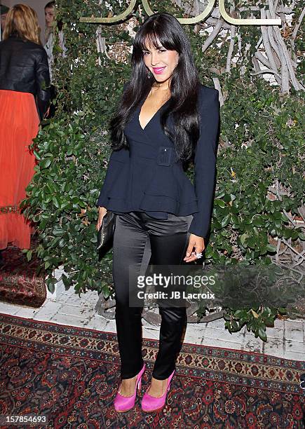 Carla Ortiz is seen on December 6, 2012 in Los Angeles, California.