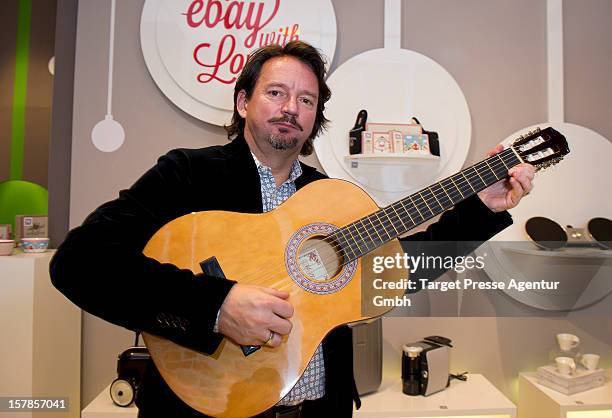 Kolja Kleeberg attends the Ebay Pop-Up Store opening at Oranienburger Strasse on December 6, 2012 in Berlin, Germany.