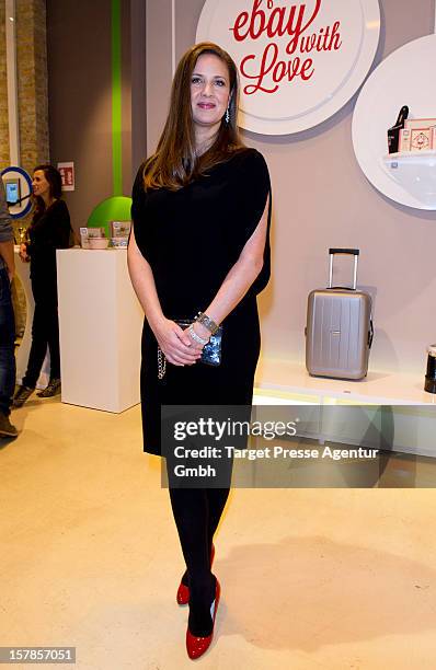 Dana Schweiger attends the Ebay Pop-Up Store opening at Oranienburger Strasse on December 6, 2012 in Berlin, Germany.