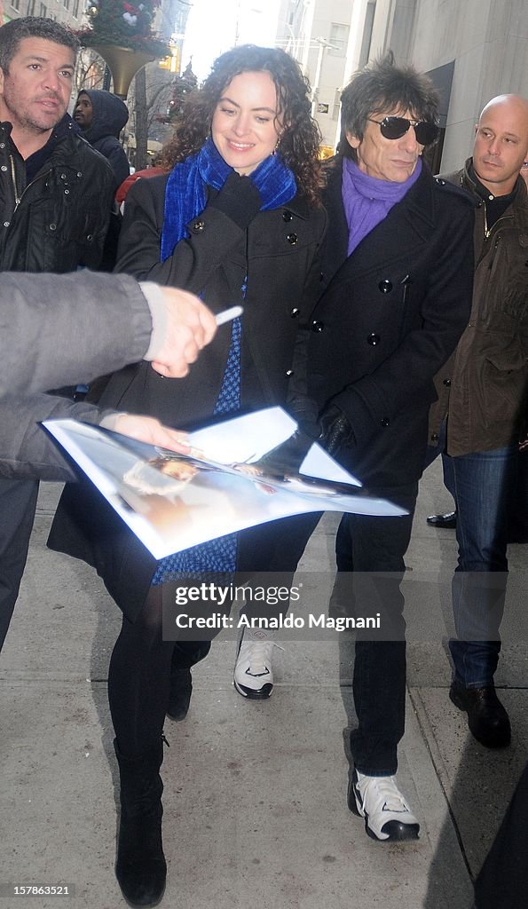 Celebrity Sightings In New York City - December 6, 2012