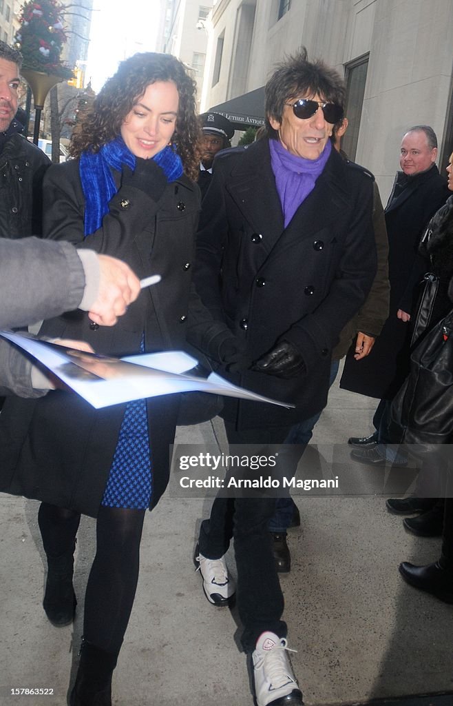 Celebrity Sightings In New York City - December 6, 2012