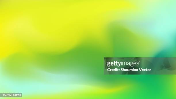verschwommener unscharfer pastellgrüner abstrakter hintergrund der natur - irisieren stock-grafiken, -clipart, -cartoons und -symbole