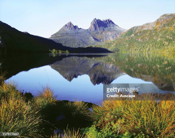 Cradle Mountain from Dove Lake, Cradle Mountain-Lake St Clair National Park, Tasmania, Australia.