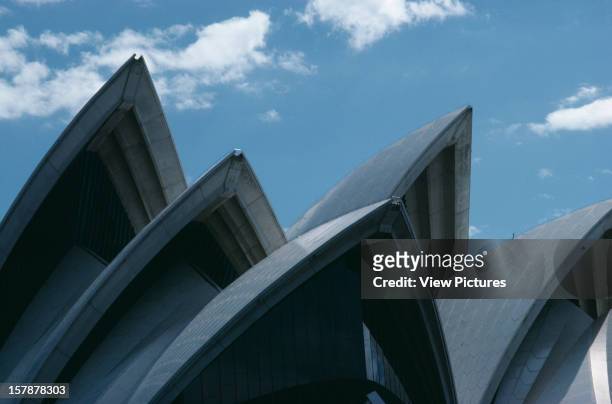 Sydney Opera House, Sydney, Australia, Architect Jorn Utzon Sydney Opera House Detail Of Sails.