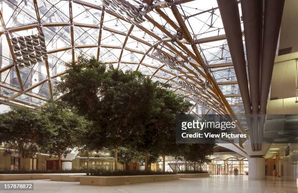 Portcullis House, London, United Kingdom, Architect Hopkins Architects Portcullis House Atrium.
