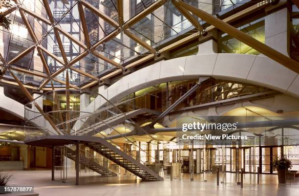 Portcullis House, London, United Kingdom, Architect Hopkins Architects Portcullis House Atrium.